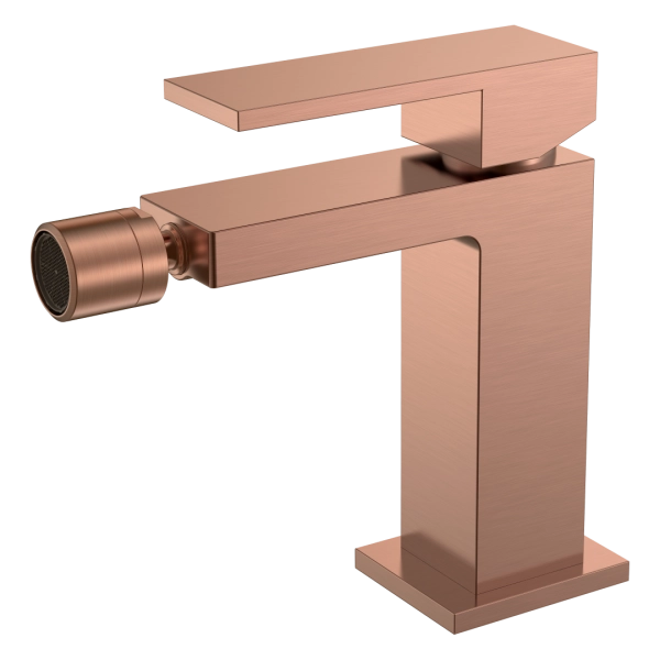 Смеситель для биде Boheme Qubic Copper Brushed 476-CB