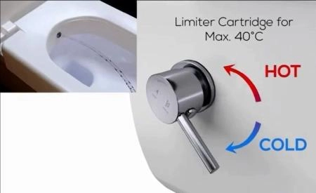 Унитаз beWash Melville HRKA052N3VE0W5SZ0 подвесной безободковый смеситель с бидеткой белый сиденье микролифт