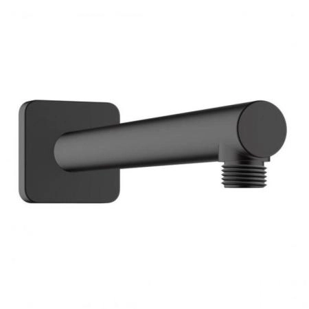 Hansgrohe 26405670 Vernis Shape Боковой кронштейн 240 мм, розетка квадрат матовый черный