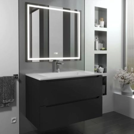 Раковина Uperwood Next 80 см, прямоугольная, белая