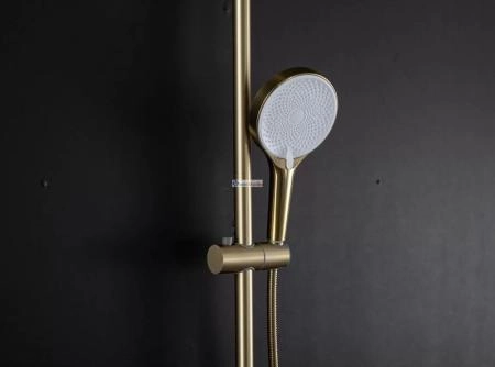 Душевая система Gappo G2499-33 сатин золотой с изливом