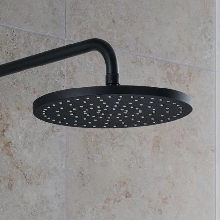 Duravit Shower Верхний душ Ø25см., 1 режим, настенный/потолочный, цвет: черный матовый