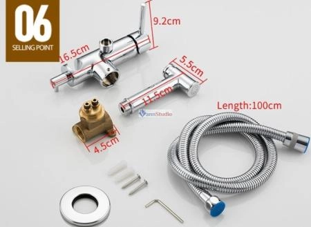 Гигиенический душ Frap F7507 хром