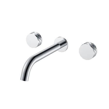Смеситель из стены Boheme STICK DIAMOND на 3 отв. CHROME 152-2-CR.1