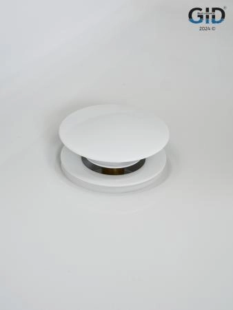 Донный клапан Gid универсальный G-60W 76606K белый 7x7x10