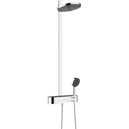 Душевая система Hansgrohe 24240000 Pulsify S для душа, термостат D260/105 мм, 2/3 режима хром