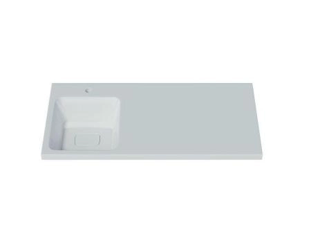 Раковина над стиральной машиной Madera Kamilla 100, левая