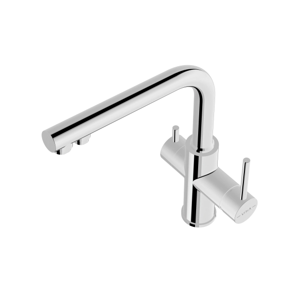 Смеситель VitrA Masterline  A42144EXP с поворотным изливом и фильтром для воды однорычажный хром латунь