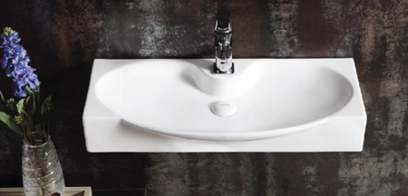 Раковина Cerama Lux STR-4282A 68 см подвесная