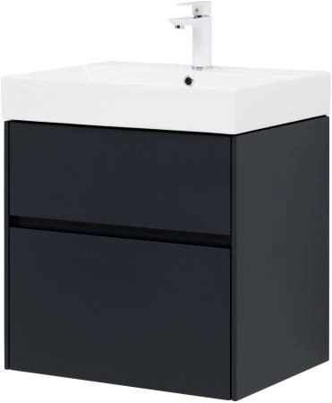 Тумба под раковину Aquanet Бруклин 60 антрацит матовый