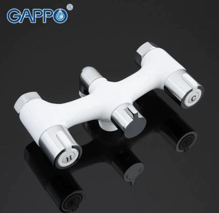 Смеситель Gappo G2249 для ванны длинный излив хром