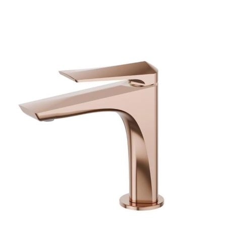 Newform Delta Zero Смеситель для раковины, 1 отв., цвет: PVD copper bronze