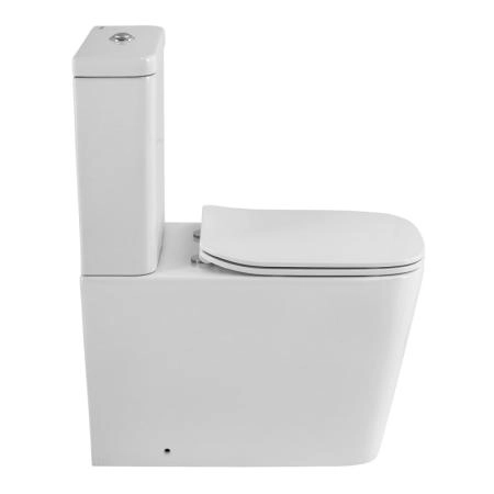 Сиденье для унитаза BELBAGNO ALBANO BB120SC быстросъемное, дюропласт, soft close, металическое крепление