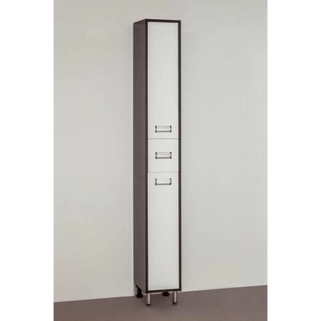 Шкаф для ванной Style Line Стиль W 24 напольный с дверками, белый венге