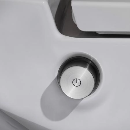 Laufen Cleanet Navia Унитаз-биде подвесн 580х370х380мм, безободковый с сиденьем (микролифт), цвет белый матов c покрытием LCC(ВРЕМЕННО не поставляем!