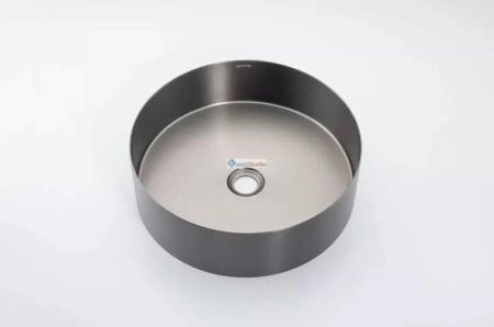 Раковина Gappo GX101-9 Oружейная сталь нерж.сталь на столешницу