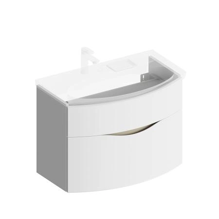 Тумба Kerama Marazzi RIVA РИВА RV.80\WHT.M 80 см, белая матовая