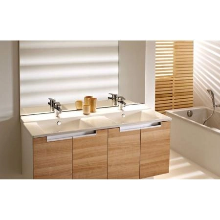 Раковина Jacob Delafon STRUKTURA EXF112-00 120 см двойная,подвесная