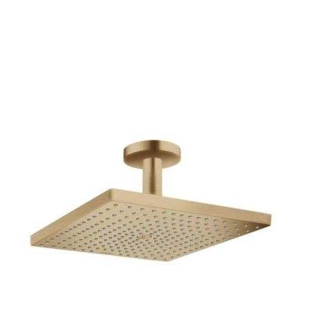Hansgrohe 26250140 Raindance E Верхний душ 300х300 мм, 1 режим, с потол. кроншт.100 мм, шлифованая бронза