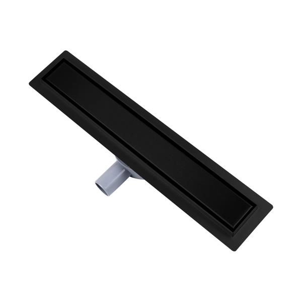 Душевой лоток RAGLO R652.70.06, двухсторонняя решетка, черный