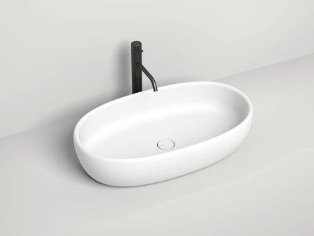 Раковина Salini LUCE S-Stone матовая 69x40 110721M накладная