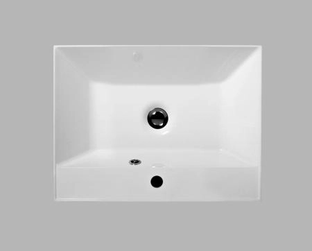 Тумба под раковину Belbagno MARINO Bianco Lucido подвесная 600x450x500 MARINO-600-2C-SO-BL-P