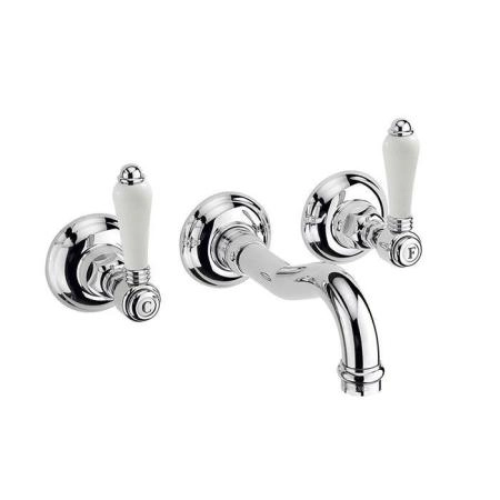 Nicolazzi Petit Mont Blanc Смеситель для раковины, настенный, цвет: хром