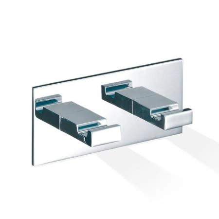 Decor Walther Brick KHAK2 Крючок самоклеящийся двойной, подвесной, цвет: хром