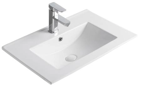 Раковина Gid NYJ803-50 51x40 встраиваемая сверху белая