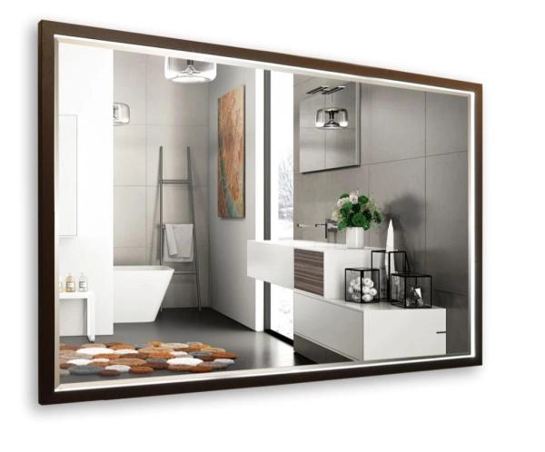 Зеркало Silver Mirrors Эдисон 900х650 бесконтактный сенсор