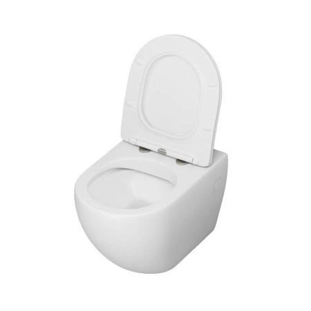 Унитаз Grossman GR-4411MS Color (550*365*395) БЕЛЫЙ МАТОВЫЙ подвесной Безободковый