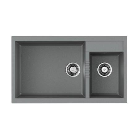 Кухонная мойка Omoikiri Tedori 86-2-LB-GR Tetogranit/leningrad grey 4993573