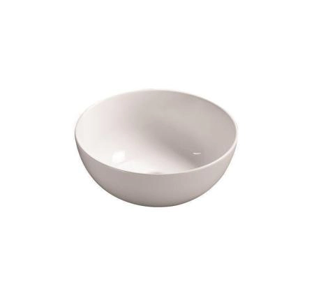 Раковина SantiLine SL-1040 35,8x35,8 на столешницу керамическая Белый