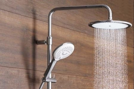 Душевая система Kludi Freshline Dual Shower System 6709005-00 без смесителя
