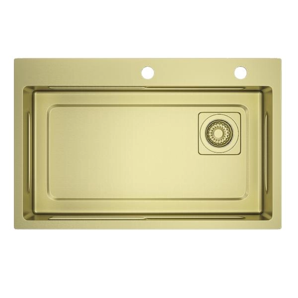 Кухонная мойка RAGLO R702.7246.03, золотой сатин