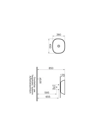 Раковина-чаша VitrA Plural 7810B483-0016