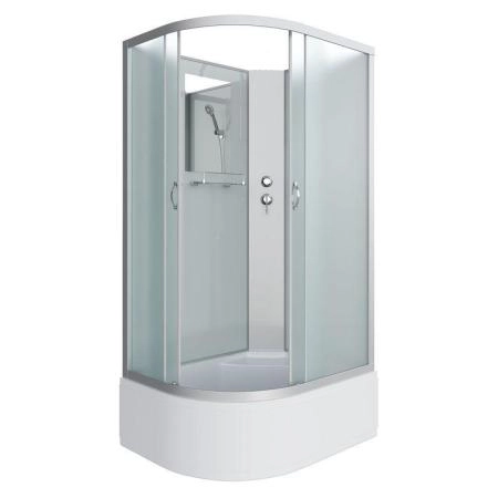 Душевая кабина Niagara NG-2310-14RBK 1200х800х2000 высокий поддон 40см стекло матовое