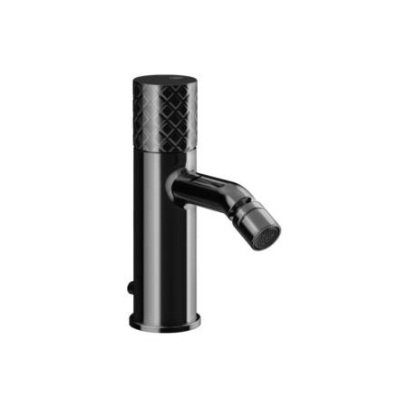 Gessi Habito Intreccio Смеситель для биде, на 1 отв., с донным клапаном, цвет: Black Metal PVD