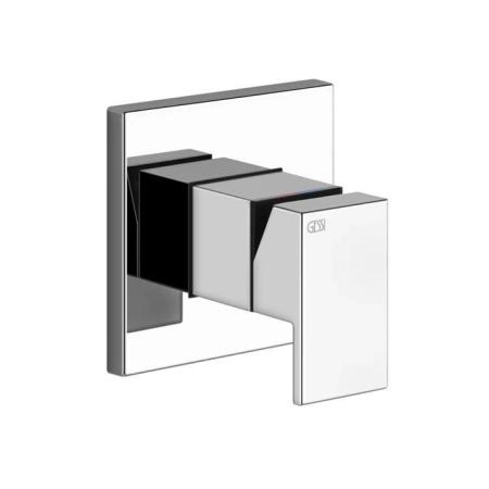 Gessi Rettangolo Встраиваемый однорычажный смеситель, без излива, внешняя часть, цвет: хром