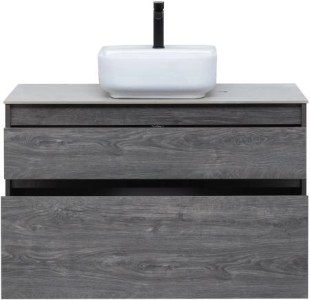 Тумба под раковину Aquanet Nova Lite 100 дуб рошелье (2 ящика)