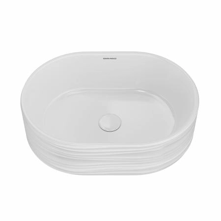 Раковина Kerama Marazzi SABBIA САББЬЯ SA.wb.50\WHT накладная 50, белая глянцевая