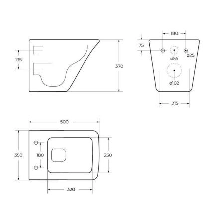 Belbagno ARDENTE-R BB2322SC Сиденье дюропласт, soft close, металлическое крепление
