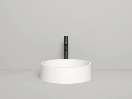 Раковина Salini GLORIA 01 S-Stone матовая 44x44 1102201M накладная