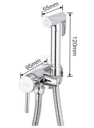 Гигиенический душ Frap F7505-2 хром
