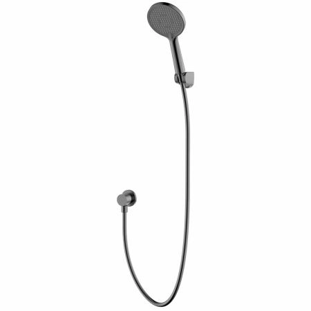 Смеситель для душа Azario VISE с верхним и ручным душем, скрытый монтаж, графит (AZ-VSA248330AJ+82KAJ)