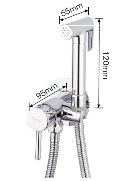 Гигиенический душ Frap F7505-2 хром
