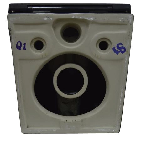 Унитаз подвесной AzarioTeramo 515х355х365 безободковый с сиденьем микролифт, черный матовый (AZ -053E-R-MB)