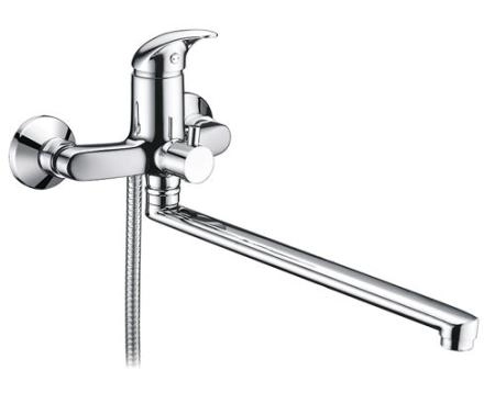 Смеситель для ванны WasserKraft Isen 2602L хром