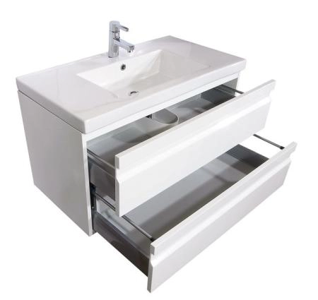 Тумба SANVIT ТЕМА 100 подвесная Белый без раковины