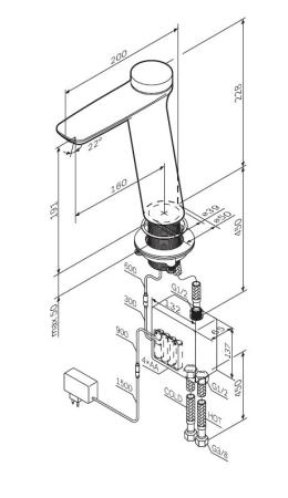 Смеситель для раковины AM.PM Inspire 2.0 F50A92400 хром